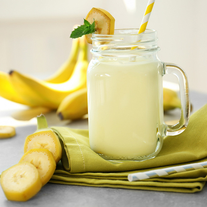 milk shake a la banane